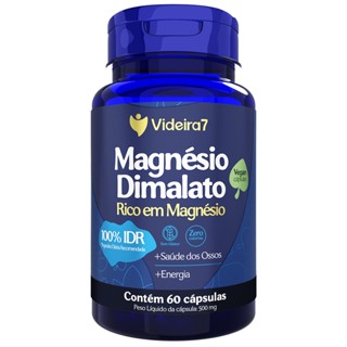 Magnésio Dimalato 100% IDR - 60 CÁPSULAS