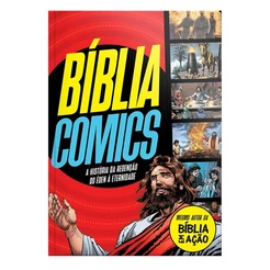 Bíblia Comics | A História da Redenção Do Éden à Eternidade | Capa Dura Vermelha | Linha Premium