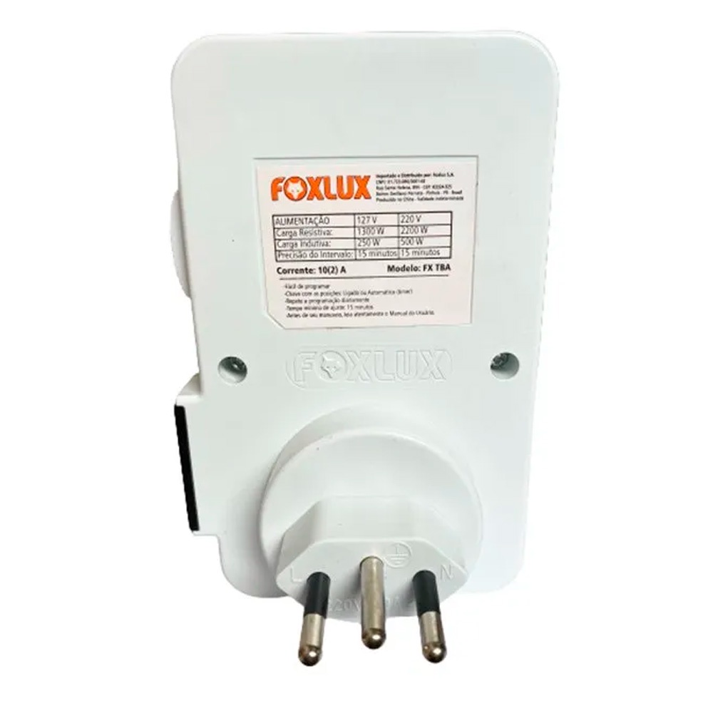 Timer Temporizador Programavel Digital Bivolt Foxlux 1602