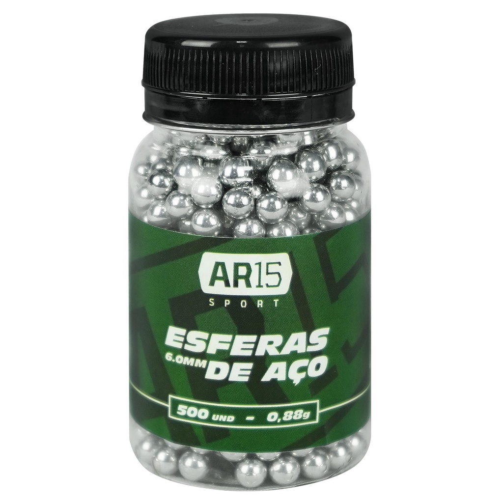 Esferas de aço ar15 sport 500un. 6.0mm em Oferta na Shopee
