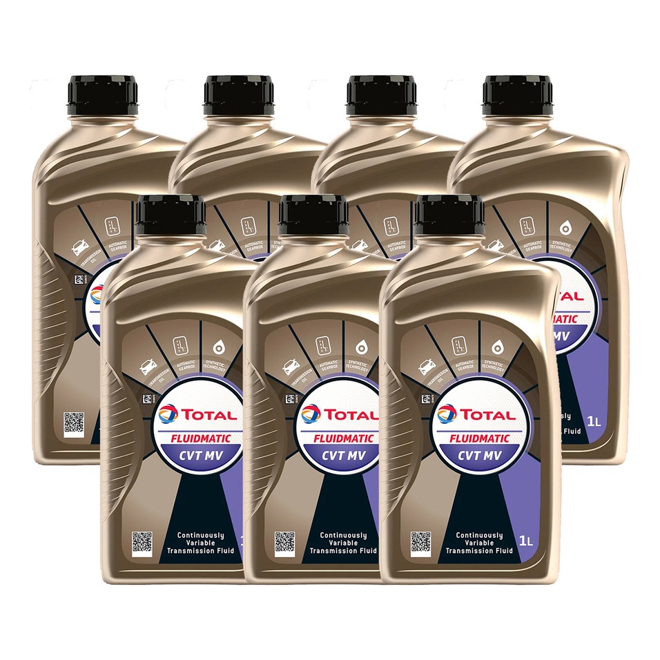 Kit 7 Total fluido de transmissao CVT MV Sintetico
