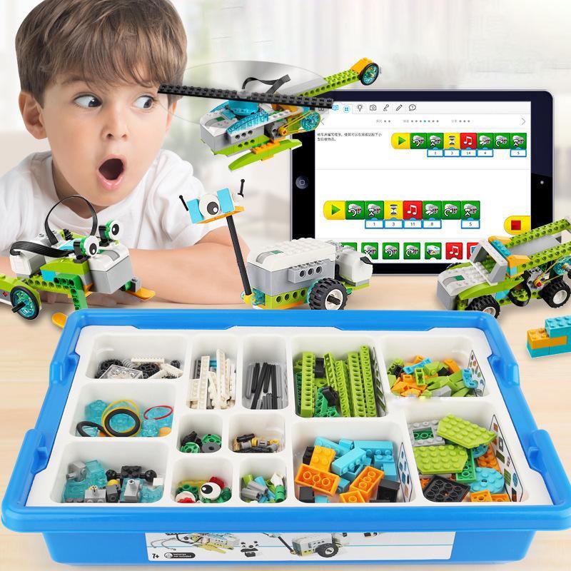 Conjunto De Construção De Robótica Technic Wedo2.0 Blocos Para Brinquedos Educativos 45300 Wedo2.0