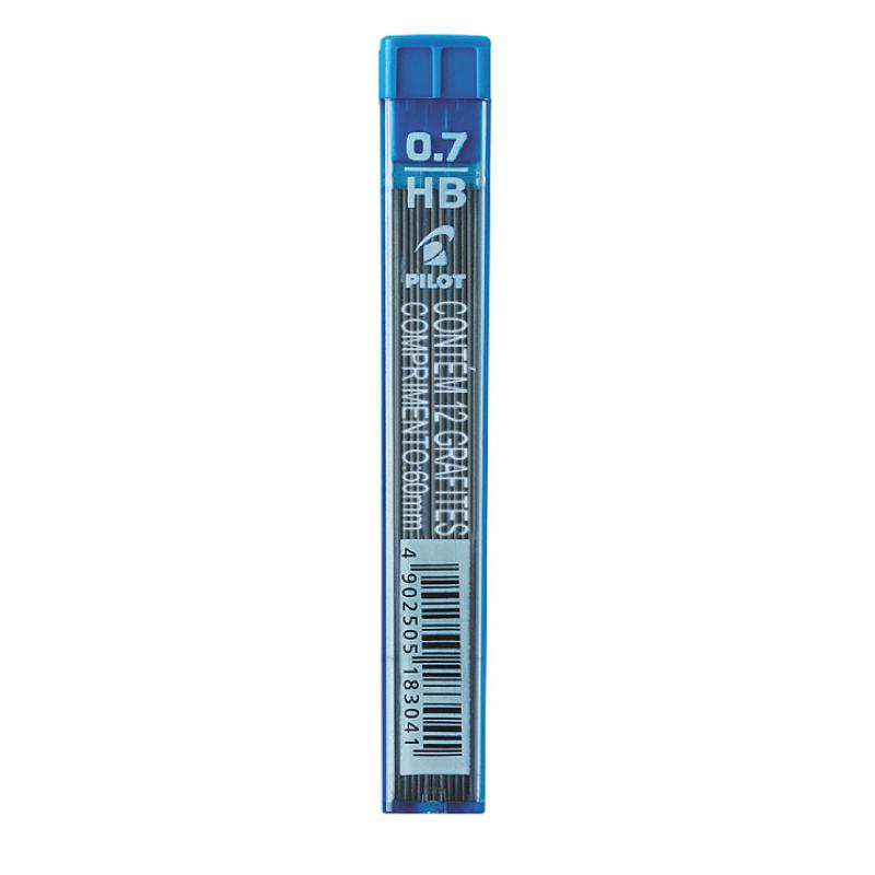 Grafite 0.7 mm HB tubo com 12 unidades Pilot - Stationery