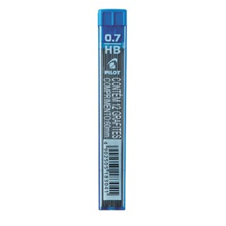 Grafite 0.7 mm HB tubo com 12 unidades Pilot