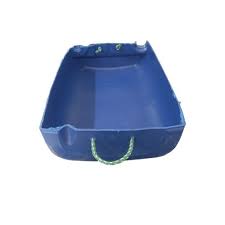 Caixa Plastica P/ Massa  Masseira Pedreiro 25l Com Alça Azul