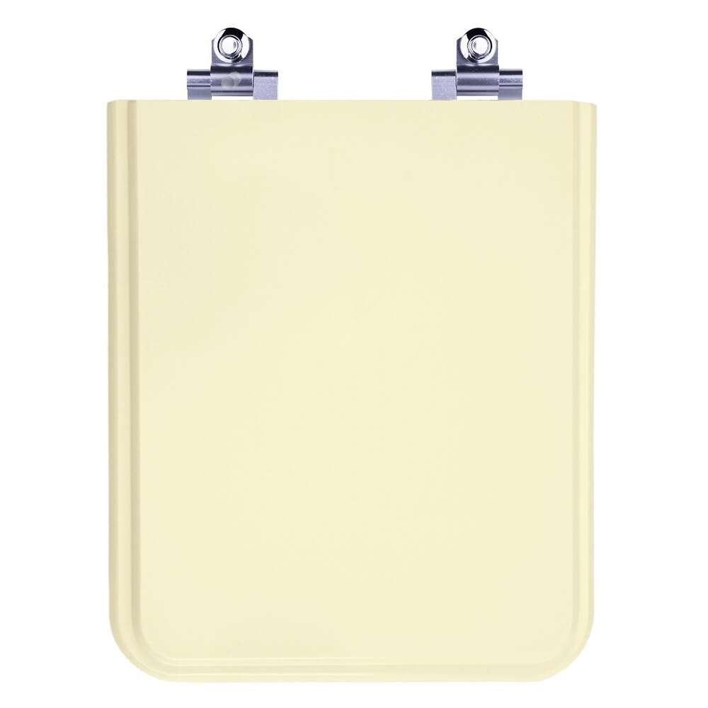 Tampa De Vaso Sanitario Com Amortecedor Square Bone (bege Claro) Para Bacia Incepa Cidamar