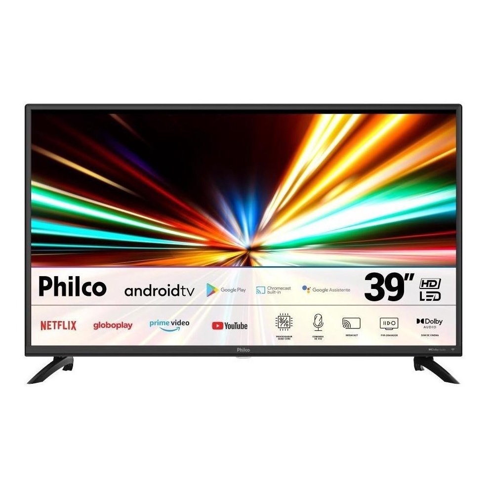 Smart TV Philco PTV39G71AG11CH LED Android TV HD 39" 110V/220V