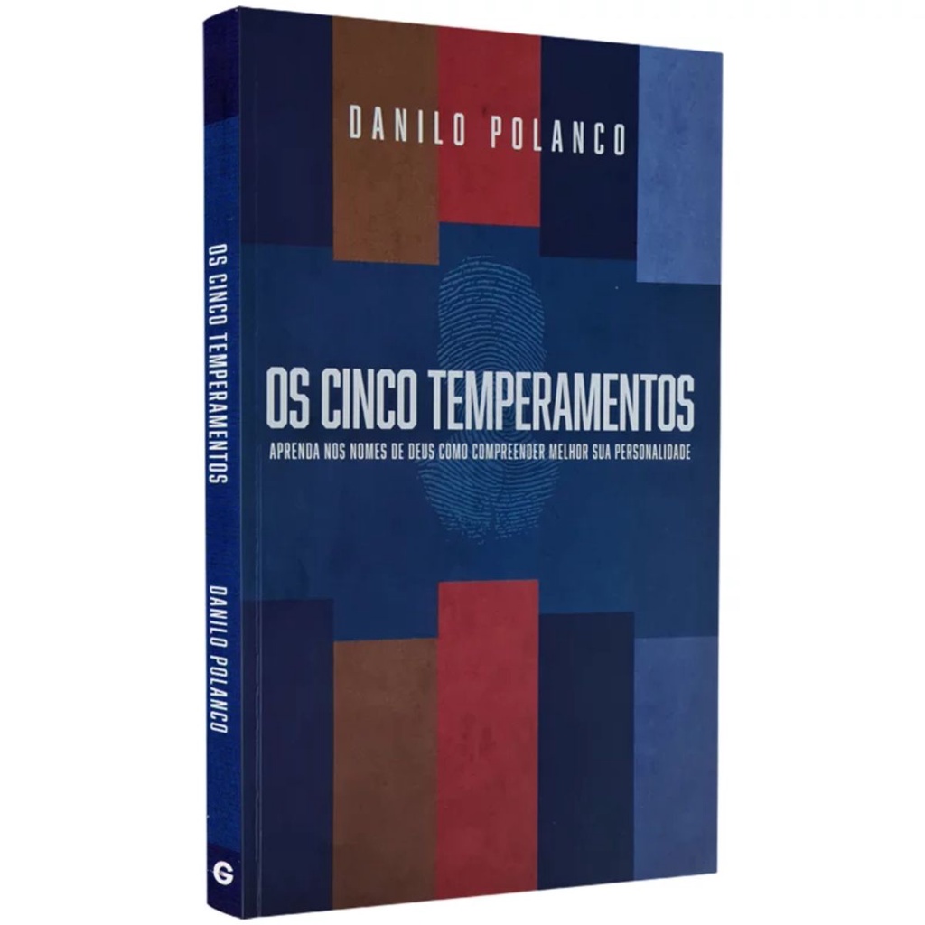 Livro Os Cinco Temperamentos | Aprenda nos Nomes de Deus como compreender melhor sua personalidade | Danilo Polanco em Oferta na Shopee