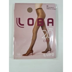 Meia Calça Loba Fio 20 Opaca Com Elastano Lupo 5898.