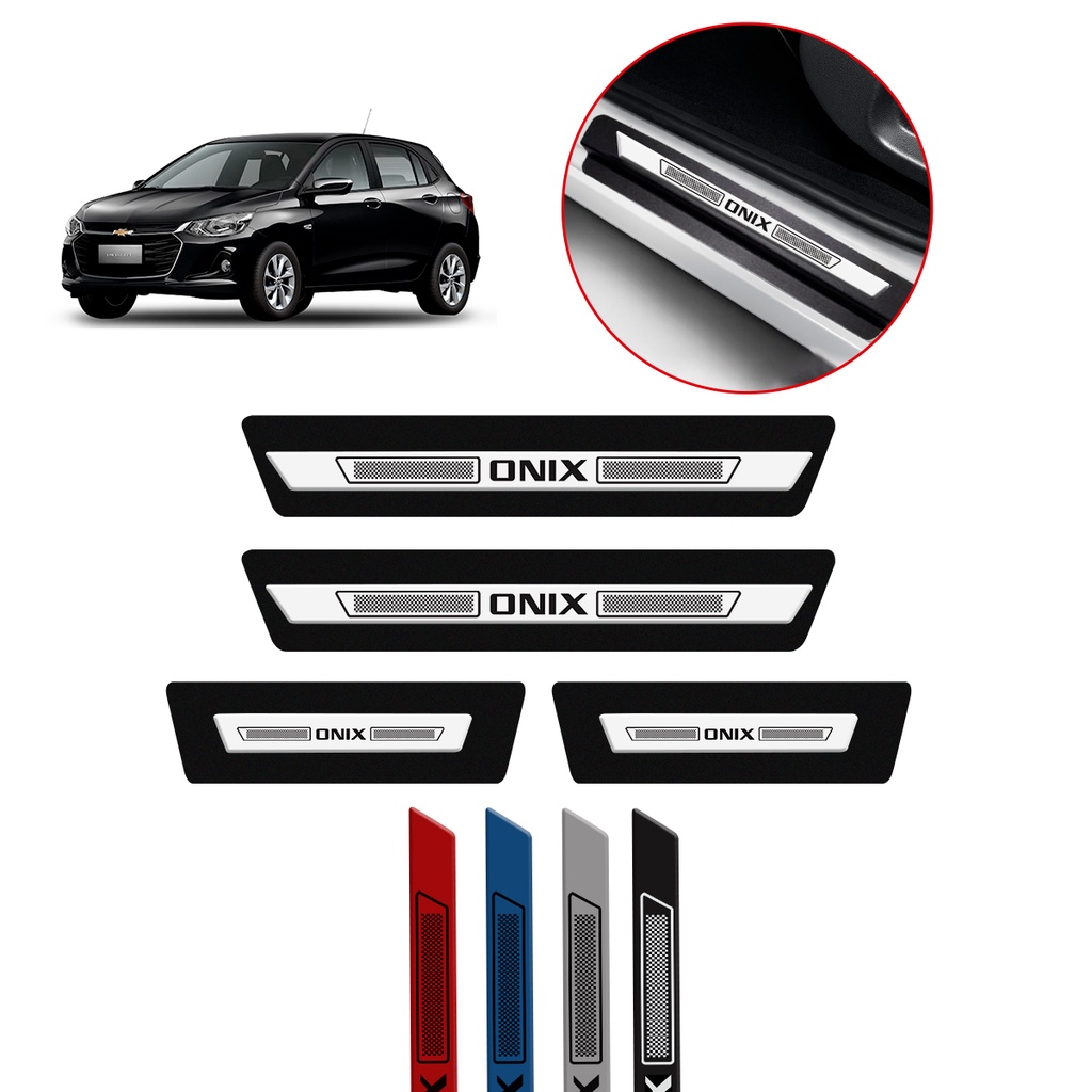 Soleira de Porta na Cor do Veículo para Chevrolet Onix