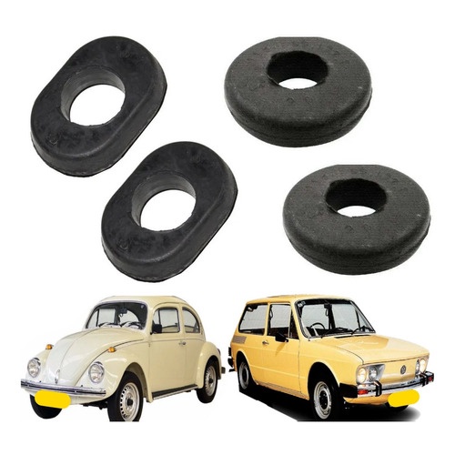 Calco Borracha Traseiro Carroceria Fusca Brasilia Variant em Oferta na Shopee