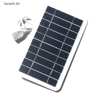 LUC 2W 5V 400mA Painel Solar Sistema Para Carregador De Telefone Celular Saída USB BR