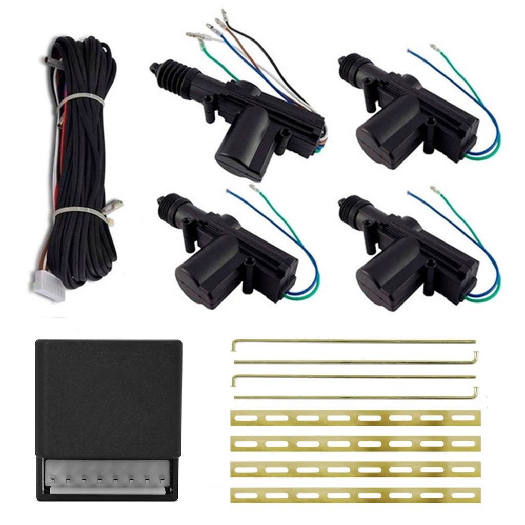 Kit Travas Eletrica Universal 4 Portas Dupla Serventia Para Carro em Oferta na Shopee