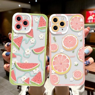 Estojo De Luxo Para Telefone De Frutas Samsung Galaxy S23 S22 Ultra S21 Plus S21 FE S20 Soft Transprent Cover