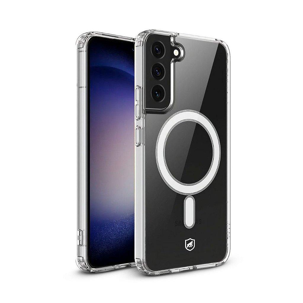 Capa Case Capinha MagSafe Transparente p/ Samsung Galaxy S23 Gshield – com Ímã Integrado em Oferta na Shopee