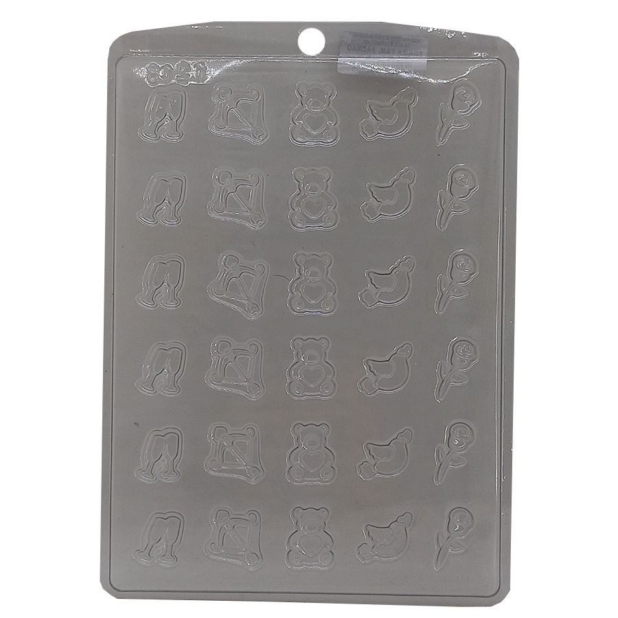Forma de Acetato Aplique Dia Dos Namorados Ref. 1218 - 1 unidade - Crystal - Rizzo - Home & Living