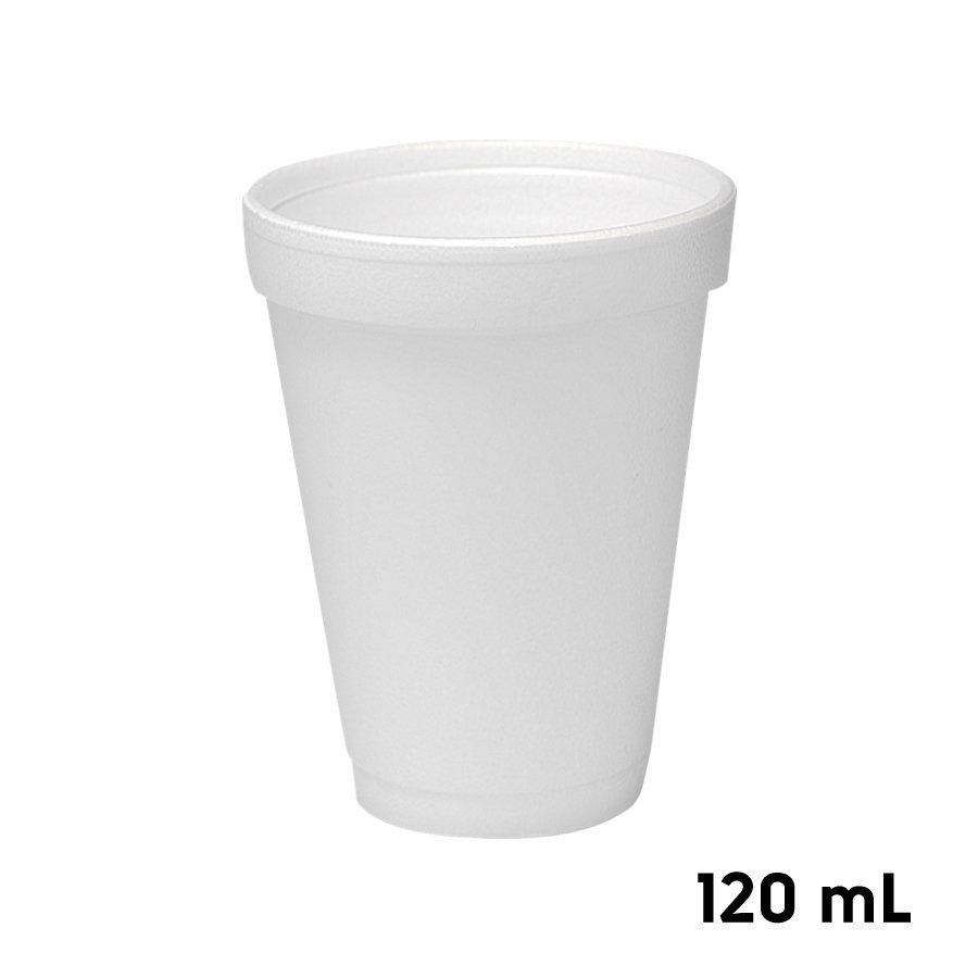 Copo de Isopor 120 mL - 20 unidades - Total Plast - Rizzo - Home & Living
