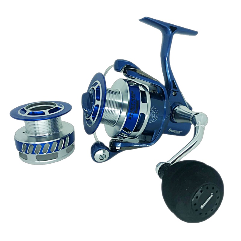 MOLINETE DE PESCA SUMAX SPIRIT SP- 4000 - 7 ROLAMENTOS - DRAG:5KG C/ CARRETEL EXTRA