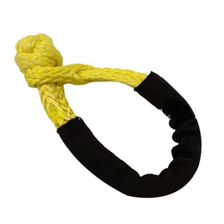 Sintética Fora De Estrada Corda De Reboque De 1/2 Polegada x 22 Manilha Macia 38000 Libras Carro ATV UTV SUV Ferramenta De Recuperação De Correia Quebrada