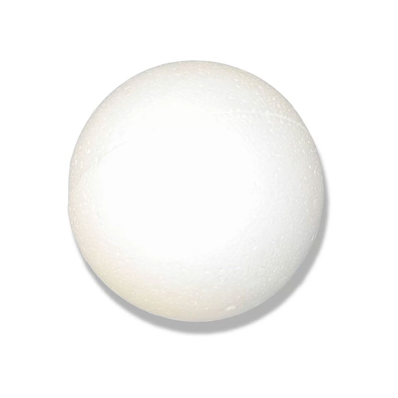 Bola de isopor 100mm com 10 unidades Styroform em Oferta na Shopee