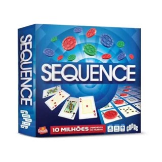 Jogo Game Tabuleiro Cartas Diversão Família Sequence Copag