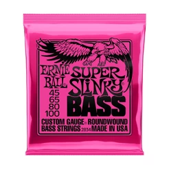 Encordoamento Ernie Ball Baixo 4 Cordas 045 SuperSlinky 2834