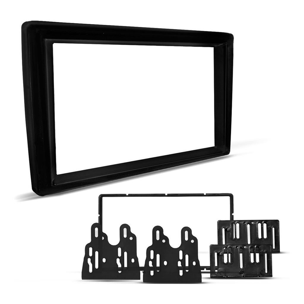 Moldura Redutora de 9  Padrão Chinês Para 7  Padrão Chinês/Japonês Preto Fosco - (4992) em Oferta na Shopee