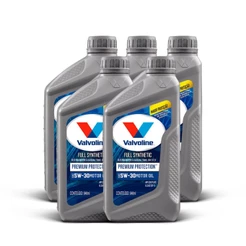 Kit 5 Óleo Motor 5w30 Premium Sintetico SN Plus - Valvoline