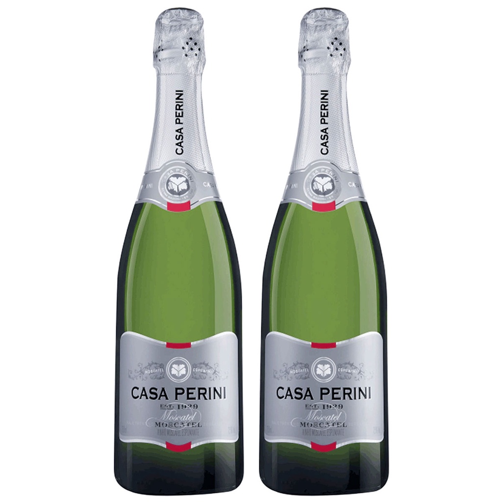 Kit 02 Espumante Casa Perini Moscatel 750ml