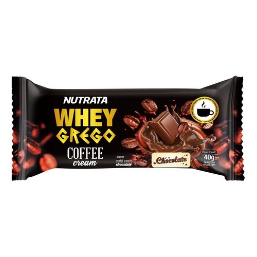 Whey Grego Bar Coffee Chocolate 40g - Nutrata