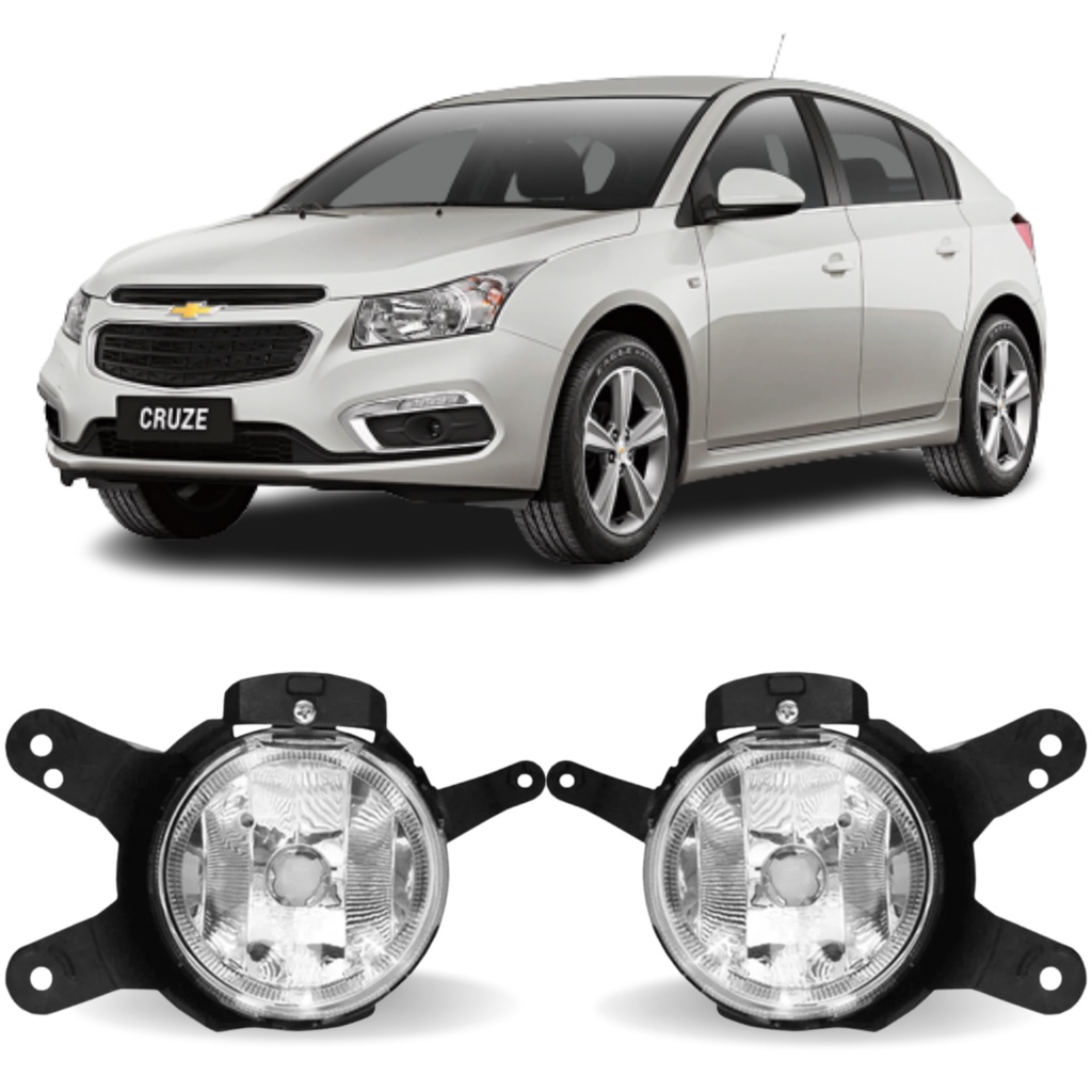 Par Farol Milha Cruze Hatch Sedan Lt Ltz 2011 2012 2013 2014 em Oferta na Shopee