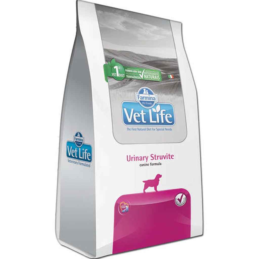 Ração Vet Life Natural Urinary Struvite para Cães Adultos com Distúrbios Urinários - 2 Kg em Oferta na Shopee