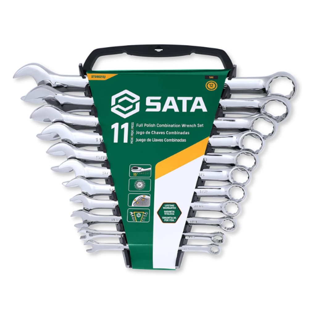 Jogo Chaves Combinadas Espelhada SATA 11Pc 
