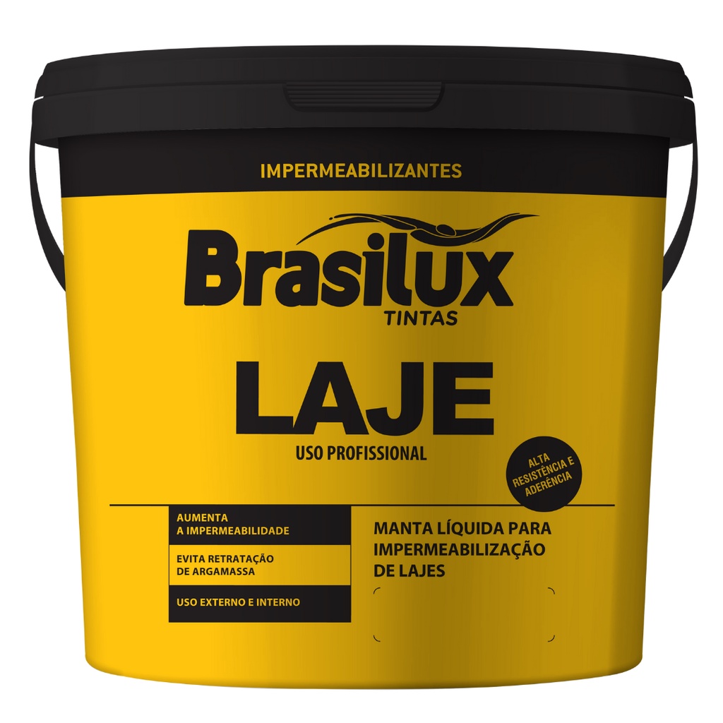 Manta Líquida Impermeabilizante Branco Laje 3,6L Brasilux em Oferta na Shopee