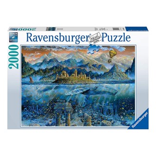 Puzzle 2000 peças Baleia - Ravensburger - Imp