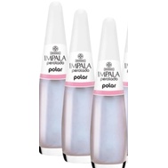 Kit Esmalte Impala Perolado Polar 7,5ml Com 3 Unidades