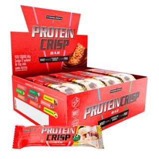 Barra Protein Crisp Bar CX 12un - Integralmédica - Todos Sabores