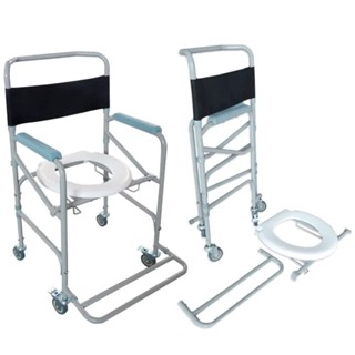 Cadeira De Banho Dobrável Higiênica Até 120kg Dellamed D40