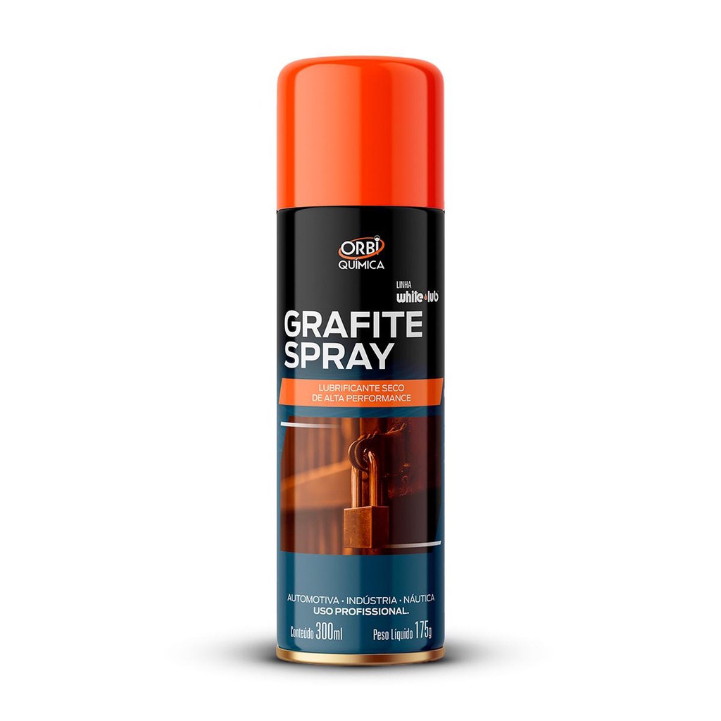 Grafite Spray Lubrificante a Seco Alta Performance