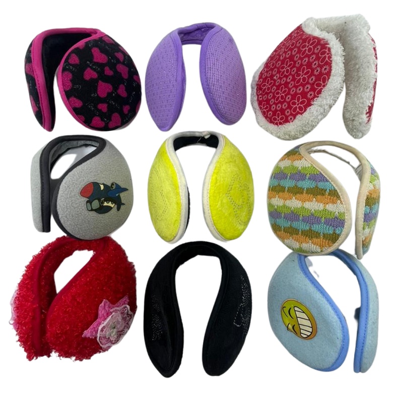 Kit 30 Protetor Aquecedor Tapa Orelhas Earmuff Infantil Frio