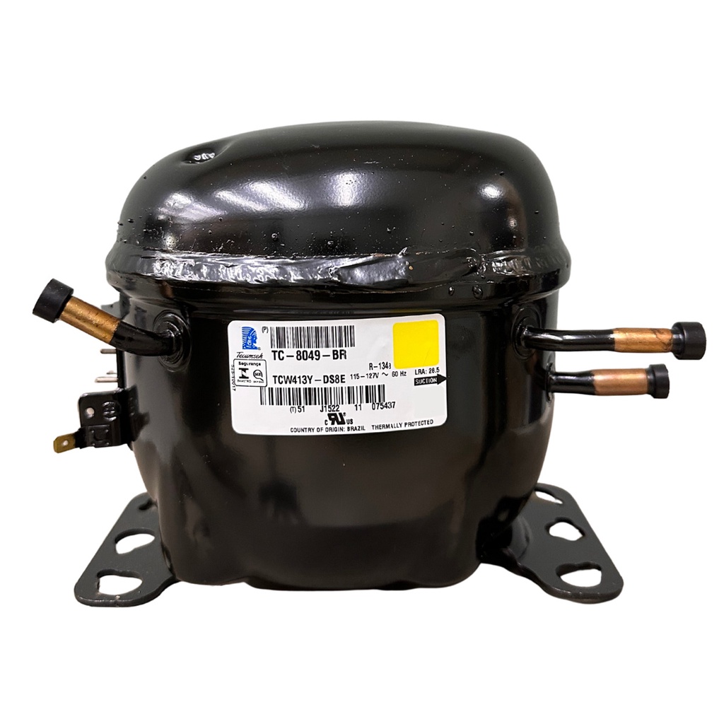 COMPRESSOR TECUMSEH 1/3+ HP R134 110V TCW413Y-DS8E