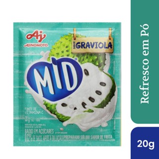Refresco Em Pó MID® Sabor graviola 20g
