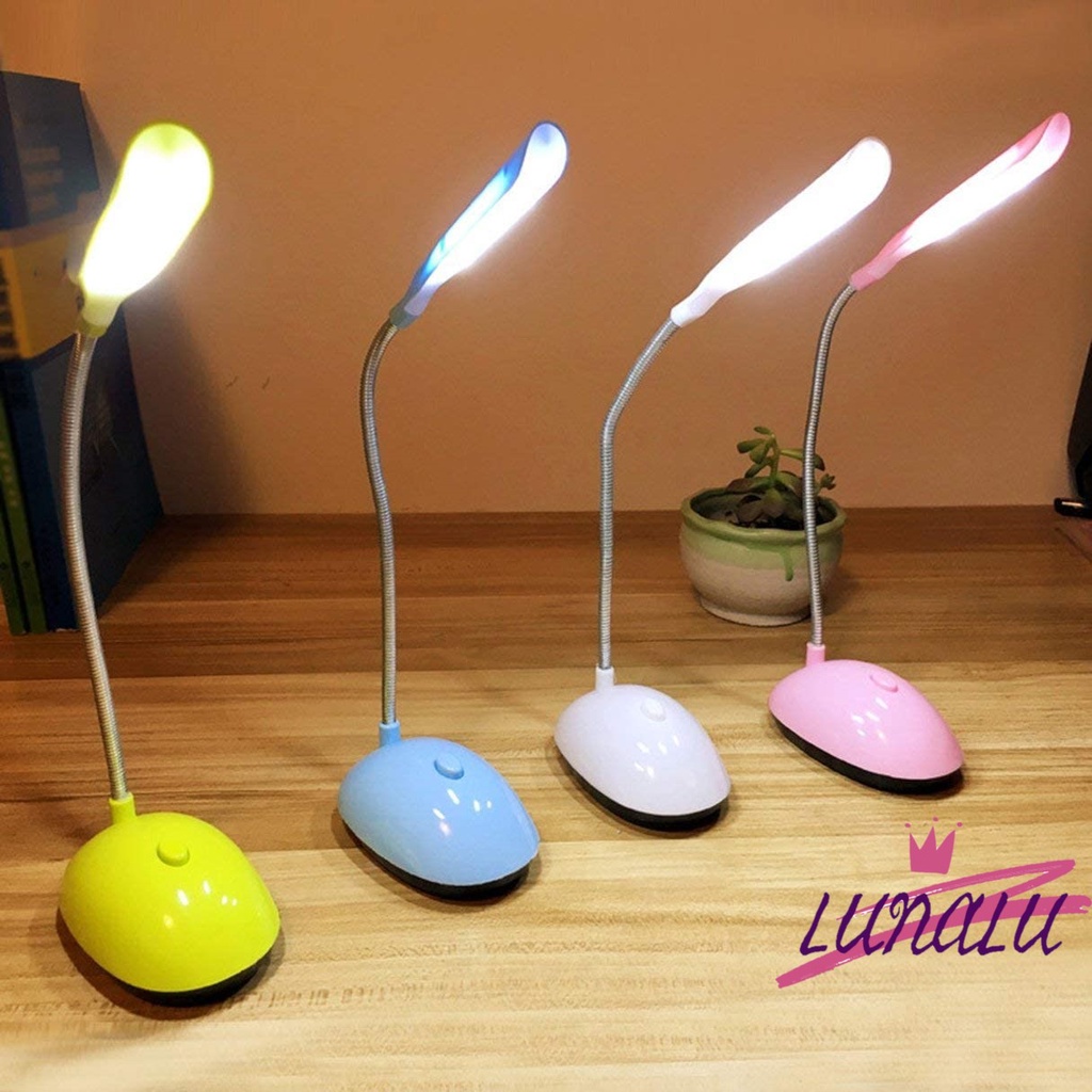 Luminaria Mini de Mesa Flexivel Sem Fio Led Leve Dobravel Portatil Leitura LUM1