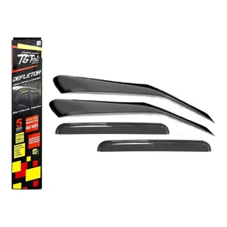 Calha Defletor De Chuva Toyota Inteiriça Corolla Cross 21/23 (4 portas) em Oferta na Shopee