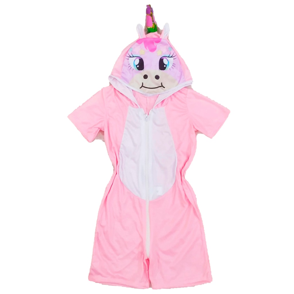 - Pijama Unicórnio Infantil Macacão Kigurumi Pokemon Pintadinh