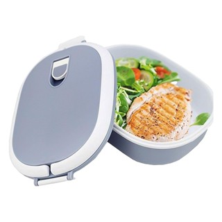 Pote Marmita Hermetica Com Travas Vai no Microondas e Freezer Azul em Oferta na Shopee