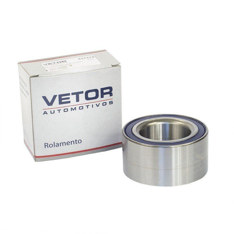 Rolamento de Roda Dianteira Ford Versailles, Royale 1.8 / 2.0 >94, VW Gol 1.3, 1.6 81 refrig. ar, Gol, Parati, Passat, Saveiro, Voyage, Quantum e Santana>94 (dupla esfera)
