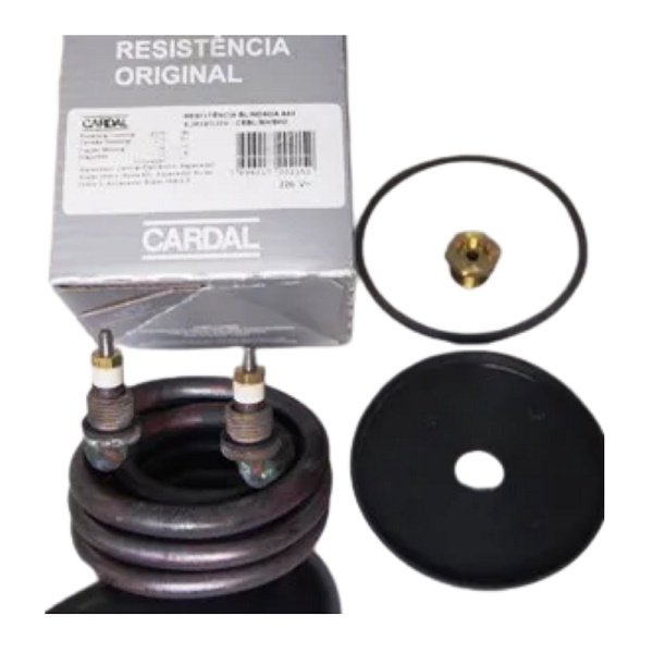 Kit Resistência Blindada Aquecedor Cardal Eletronico Central e Hidros Re029 6500w - RE029K100