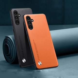 Samsung Galaxy A34 5G A54 A14 A24 A13 A32 Premium PU Proteção Da Lente À Prova De Choque De Couro Matte Estrutura Macia Do Telefone