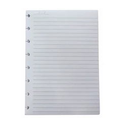 Bloco refil A5 pautado 90g com 50 folhas CIRA2004 Caderno Inteligente